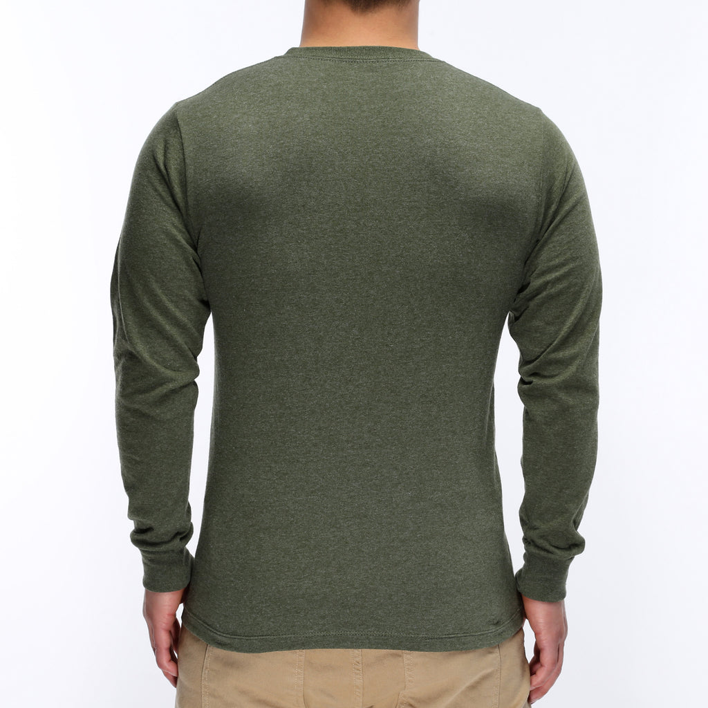 New Star Long Sleeve T-Shirt - Forest Heather