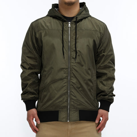 Shaka Windbreaker Jacket - Olive