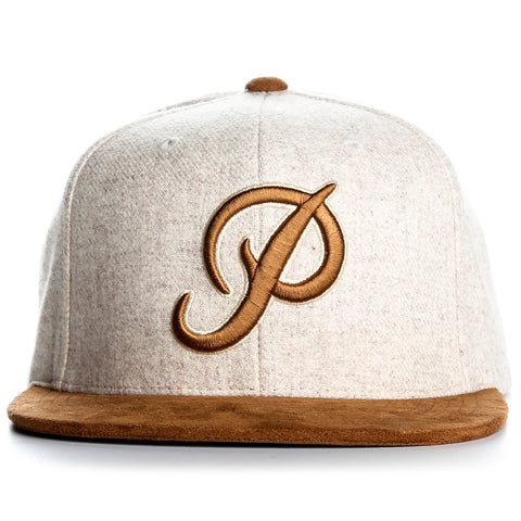 Primitive Classic P Wool Snapback - Brown