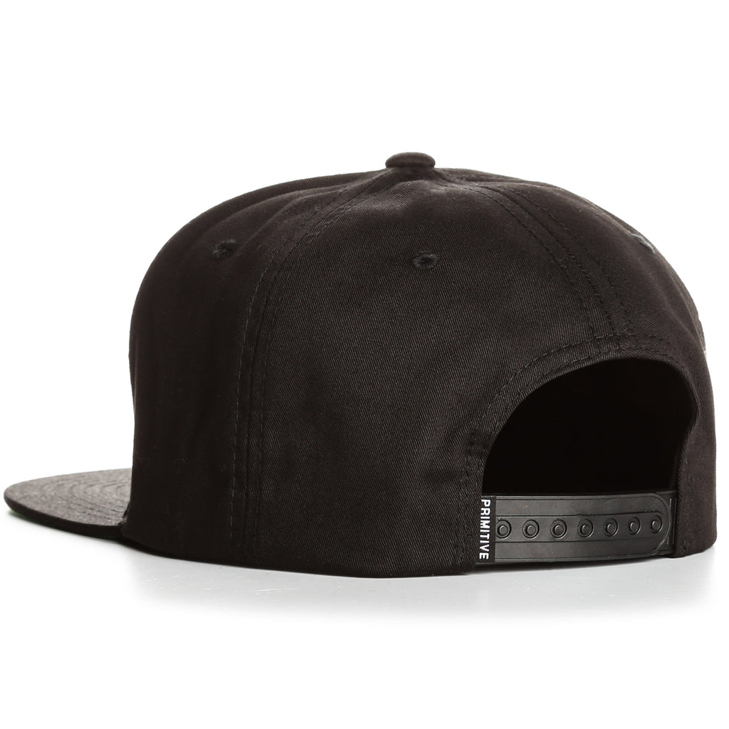 Primitive Slugger Snapback Hat - Black
