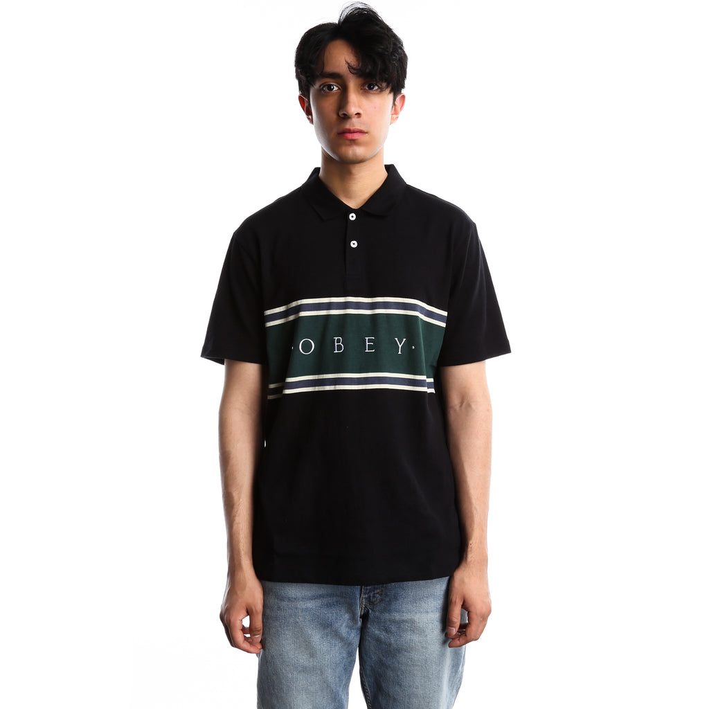 Obey Palisade Polo - Black