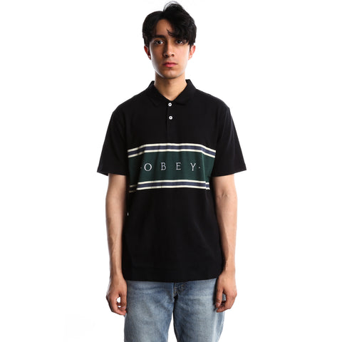 Obey Palisade Polo - Black