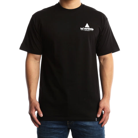 Huf Peak S/S Tee - Black