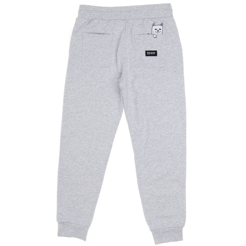 Rip N Dip Peeking Nermal Sweatpants - White Heather
