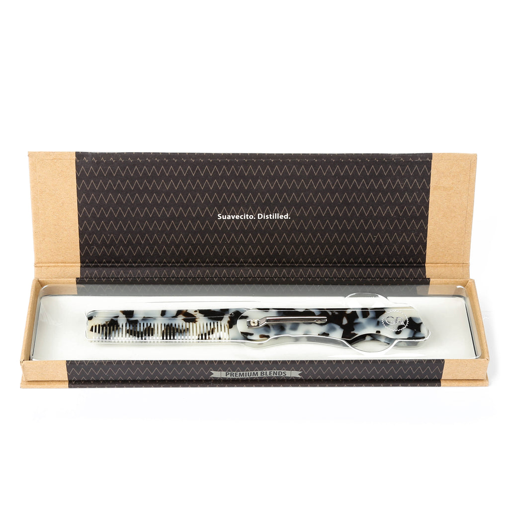 Suavecito - Black Ivory Penny Folding Comb
