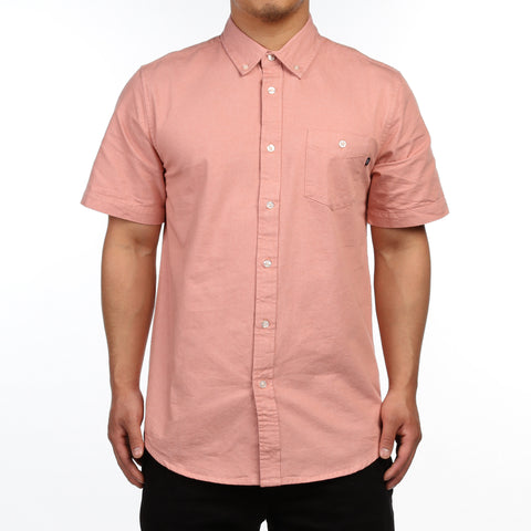 Obey Keble II S/S Woven - Rose