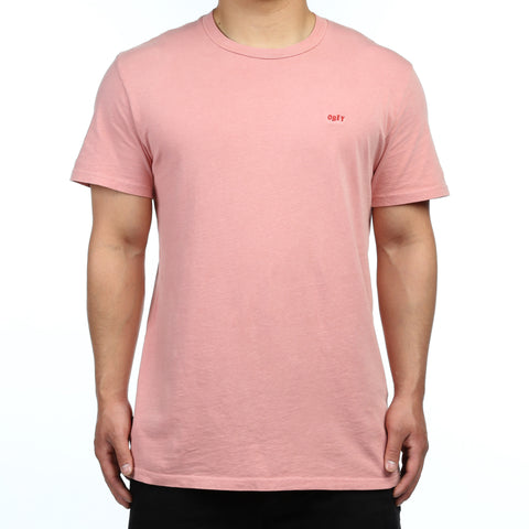 Obey Jumbled Tee - Rose
