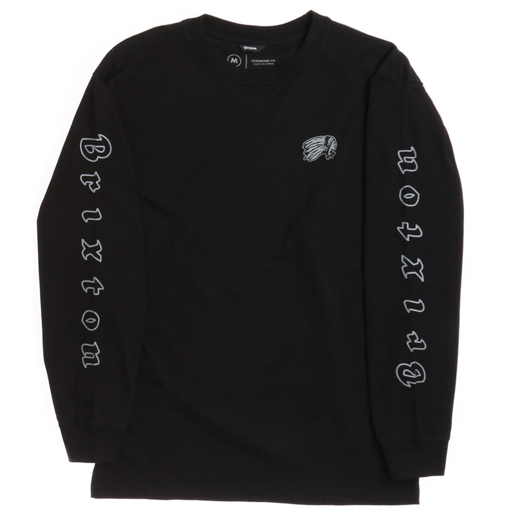 Brixton Primo Standard L/S Tee - Black