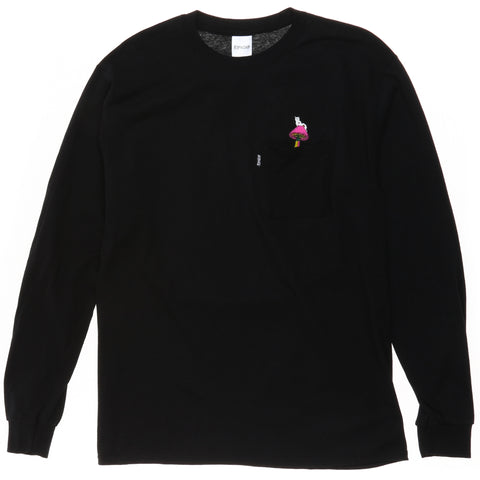 RipNDip Psychadelic L/S Tee - Black