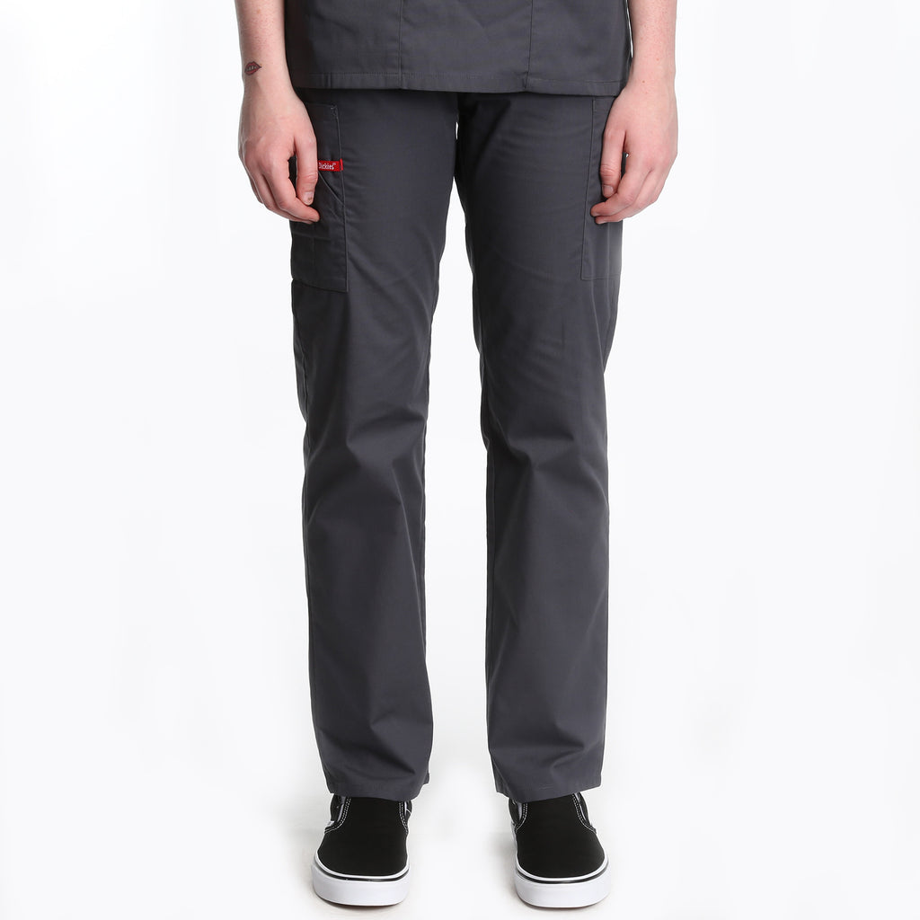 Dickies Natural Rise Elastic Scrub Pant - Pewter