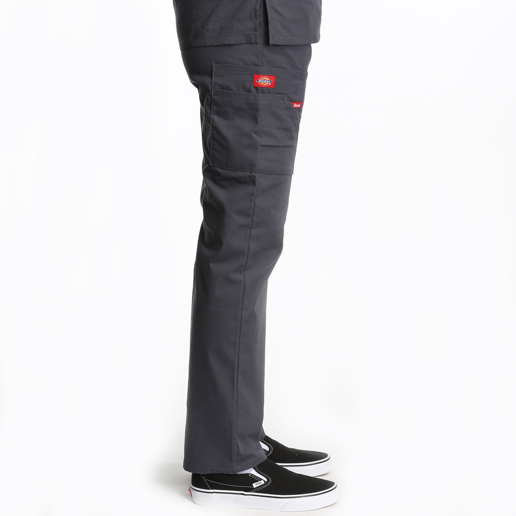 Dickies Natural Rise Elastic Scrub Pant - Pewter