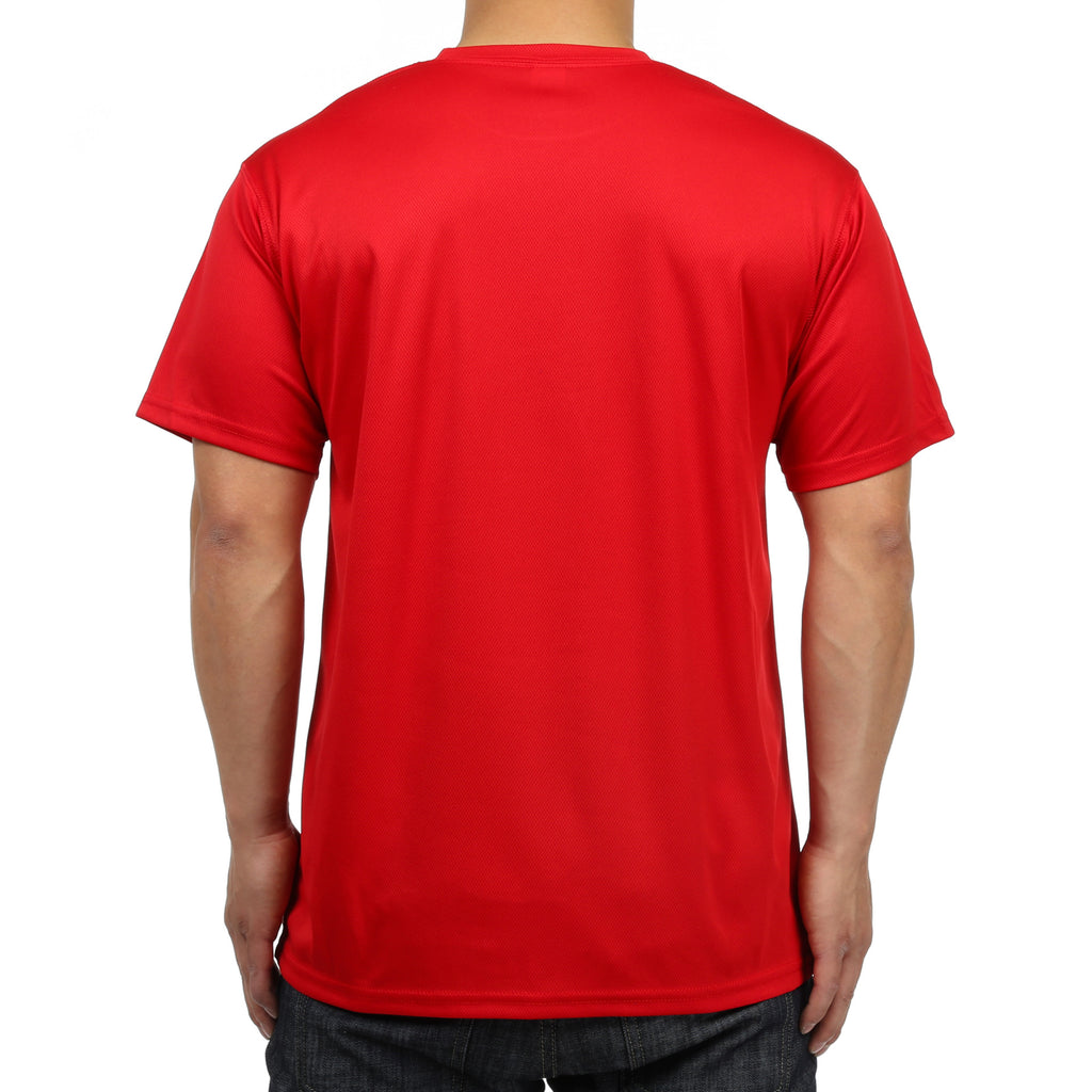 New Star Tight Mesh Crew S/S Tee - Red