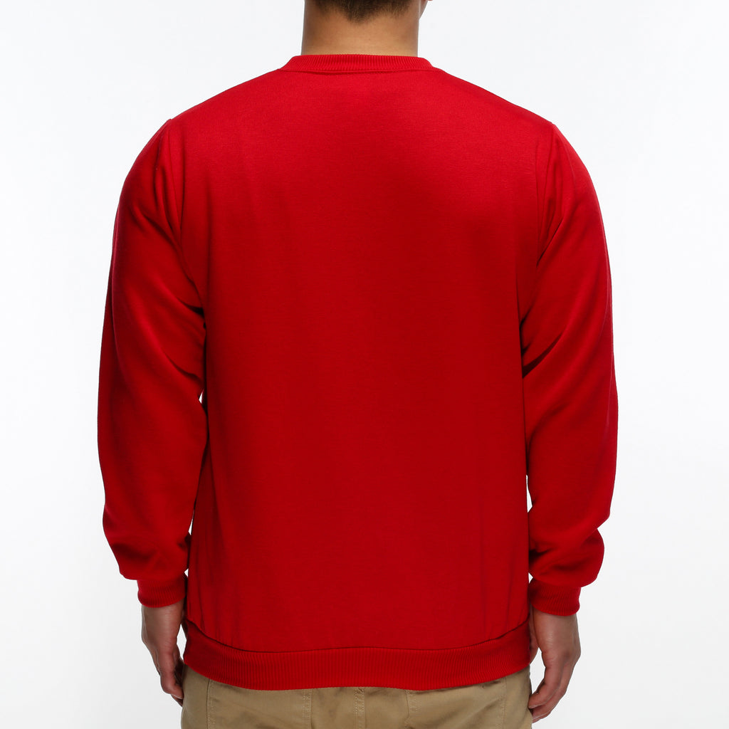 LA Speedy Crewneck Sweater - Red