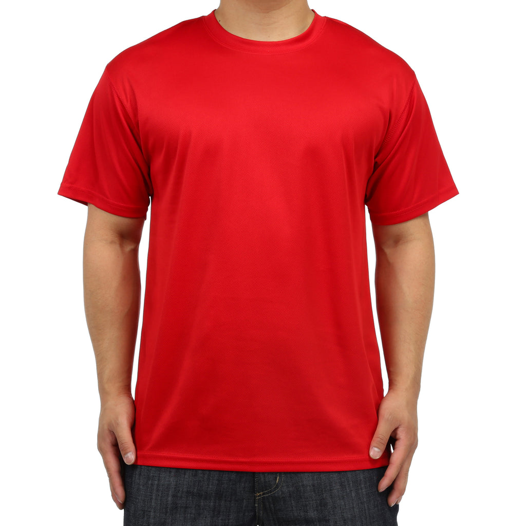 New Star Tight Mesh Crew S/S Tee - Red