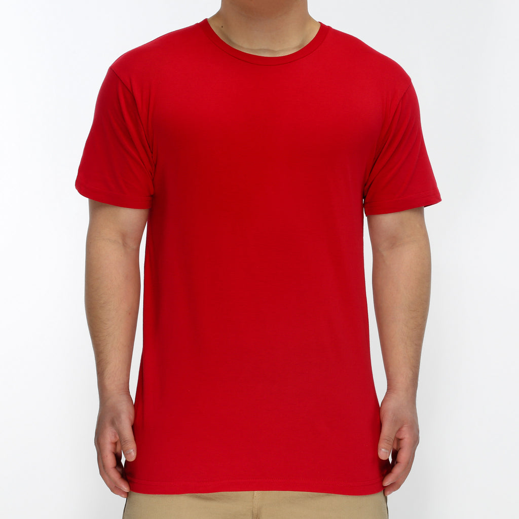 New Star Ultra Soft S/S Crew Tee - Red