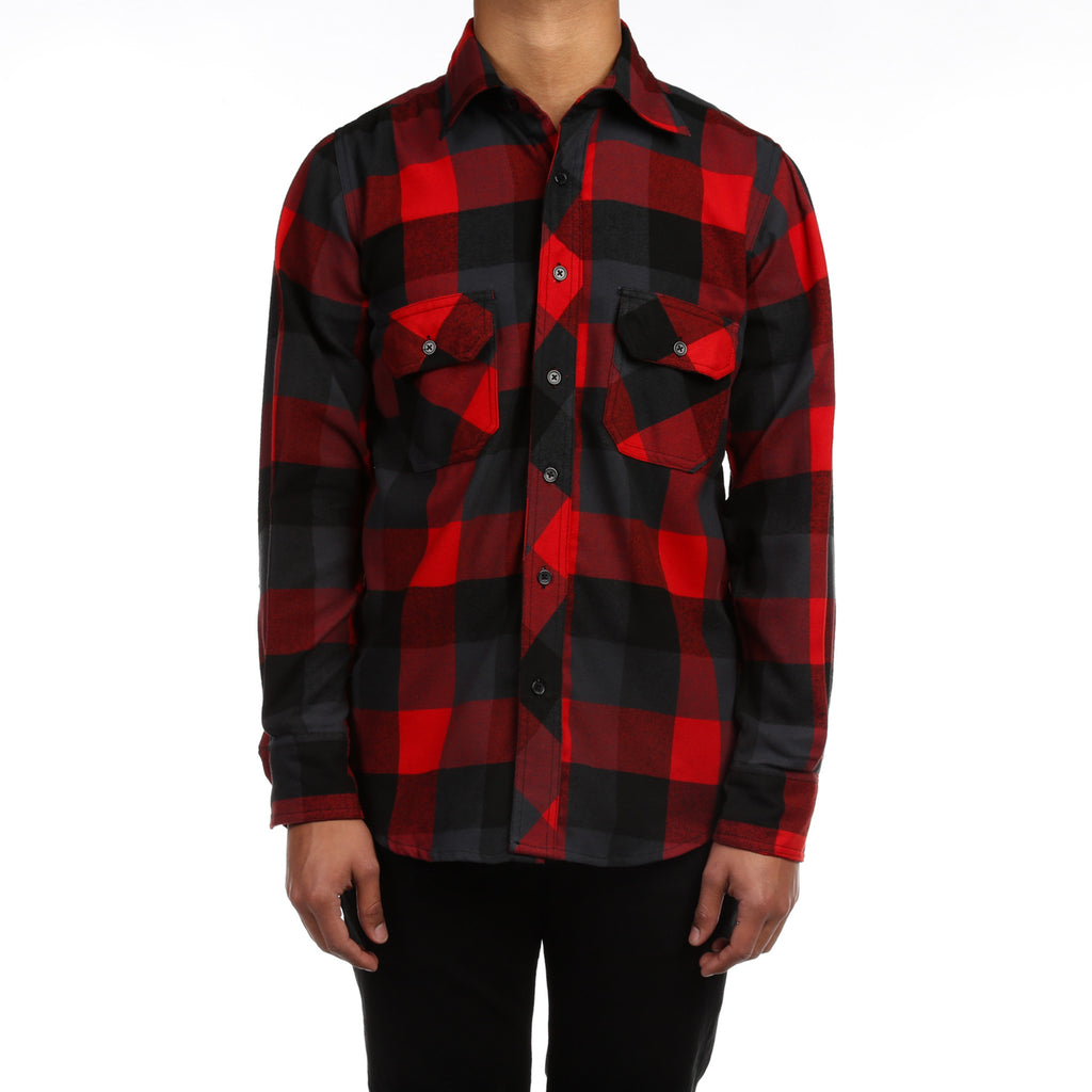 Triveni Flannel Shirt - Red