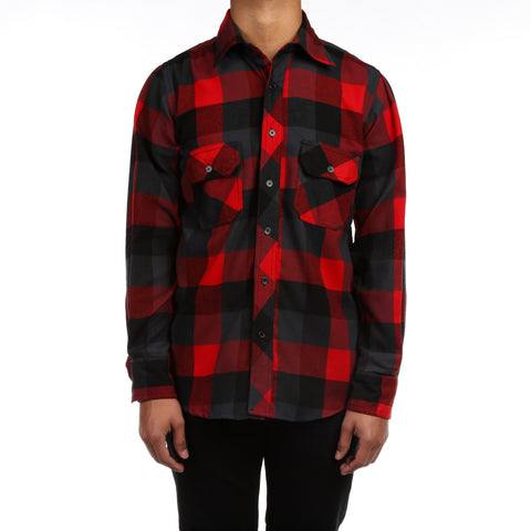 Triveni Flannel Shirt - Red