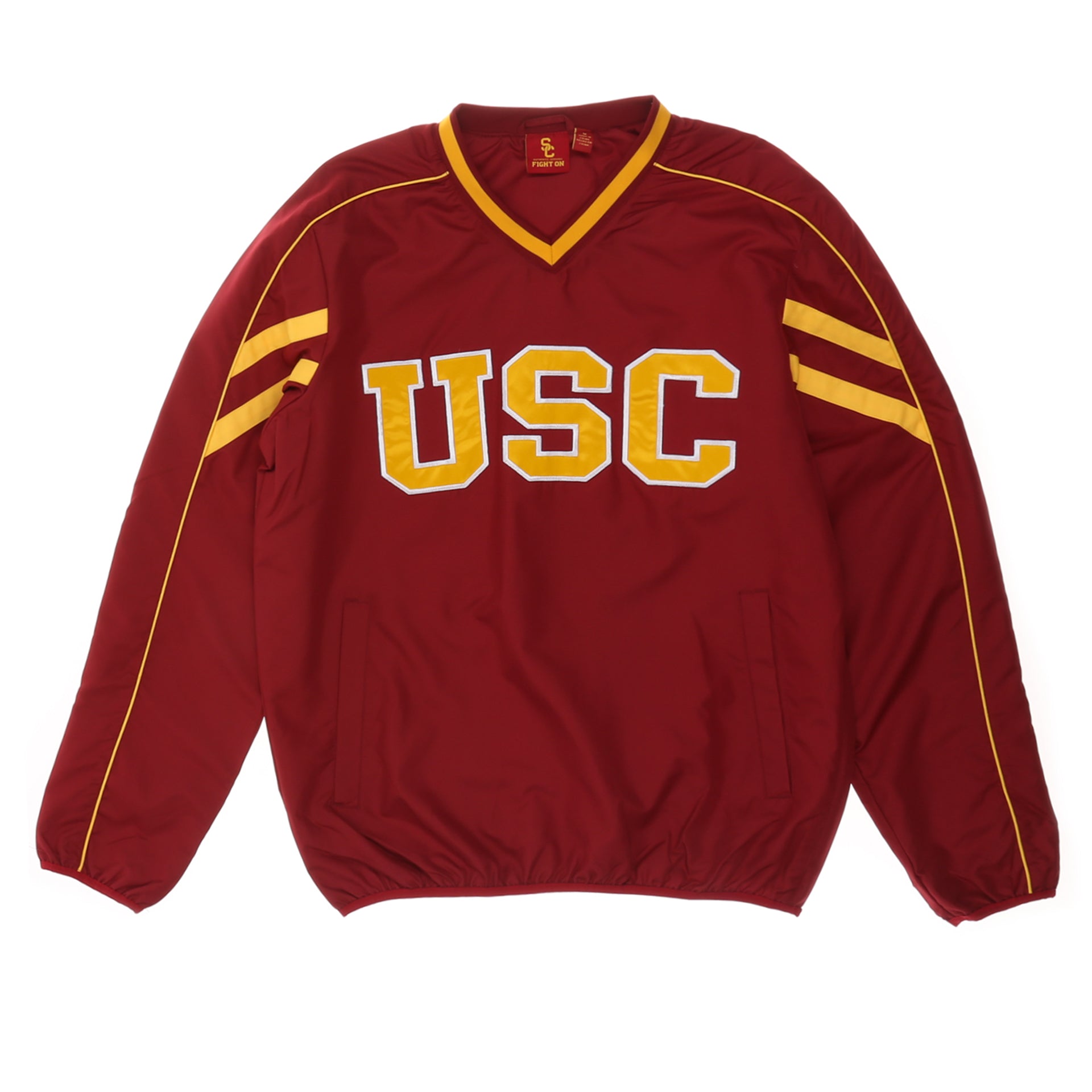 USC Trojans Red Zone Pullover Jacket Cardinal - Main Image