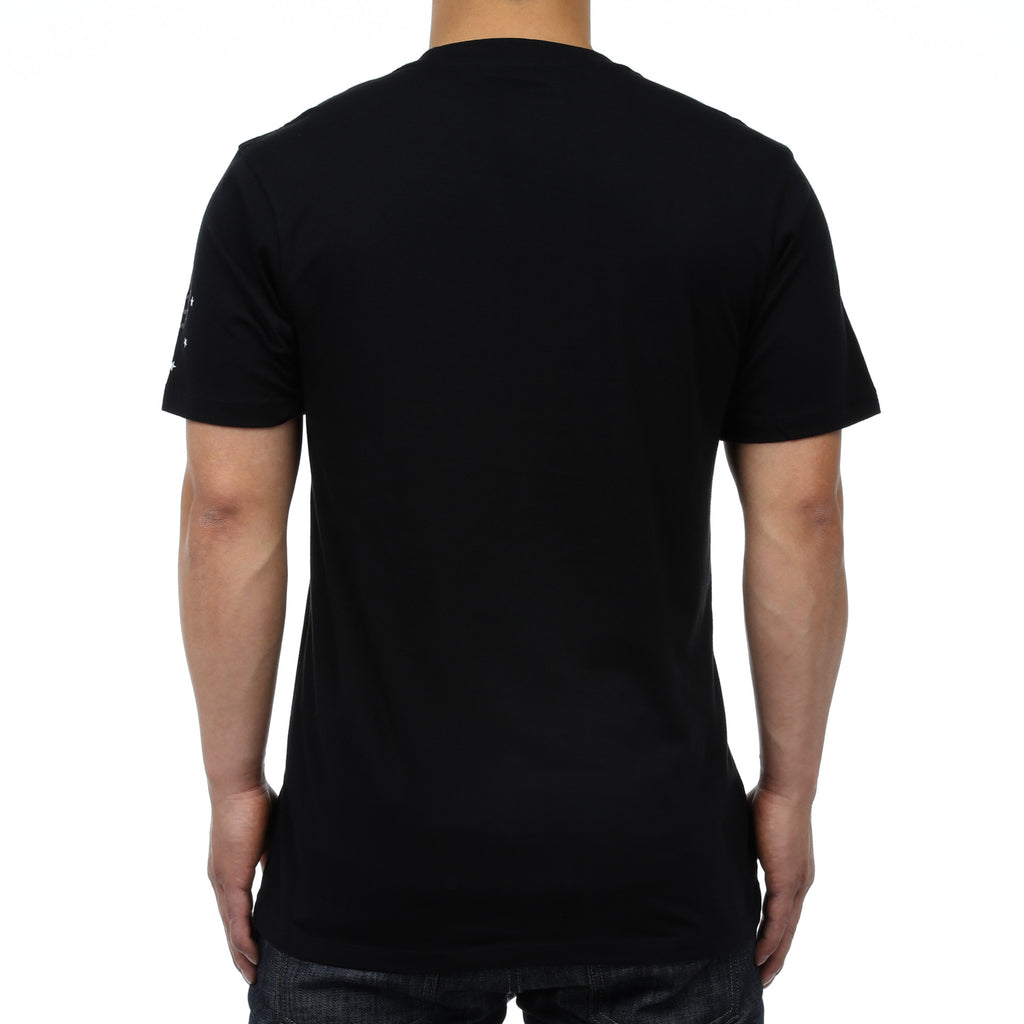 Fox Red, White and True S/S Tee - Black