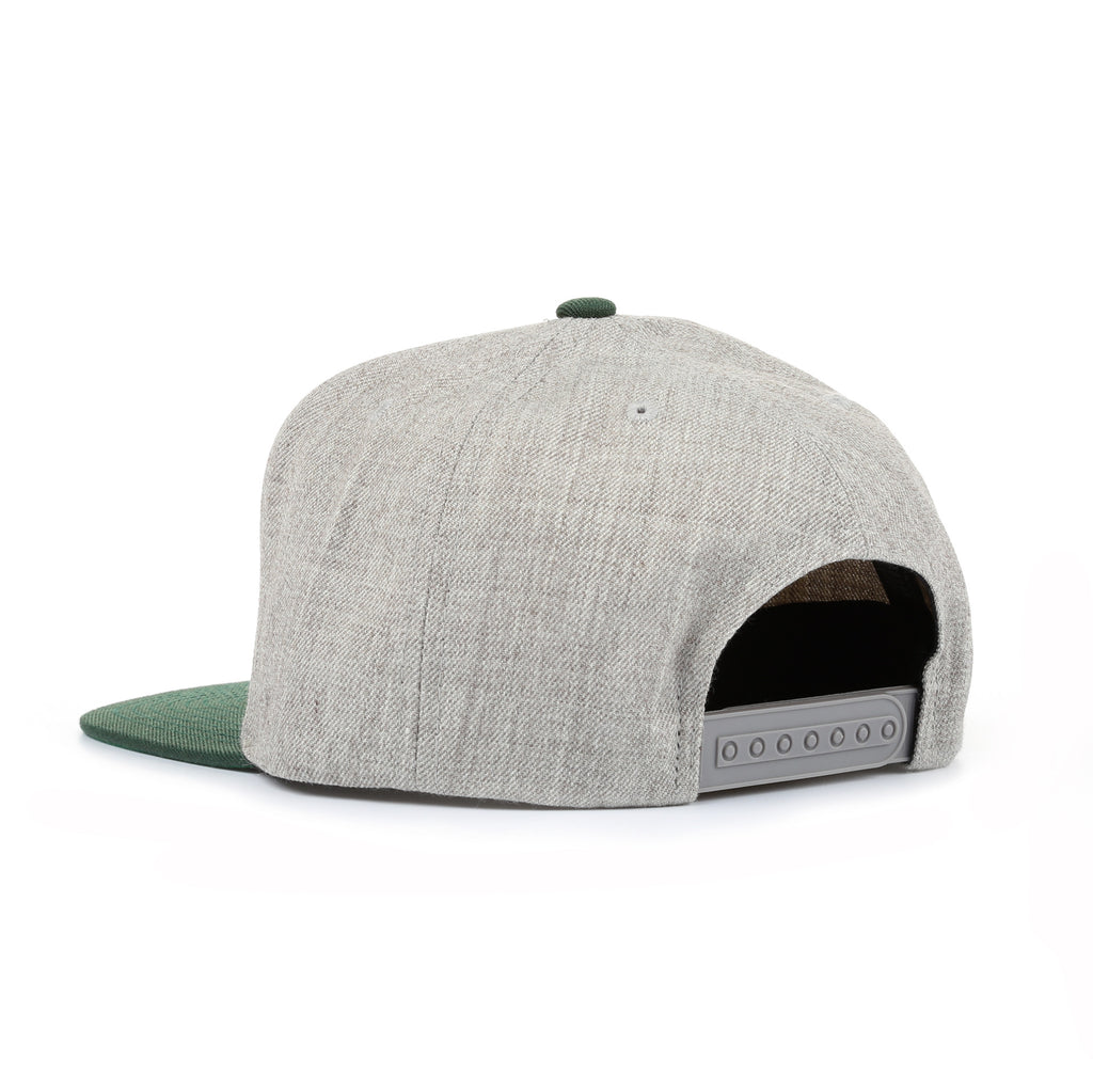 Brixton Rival Snapback - Light Heather Gray