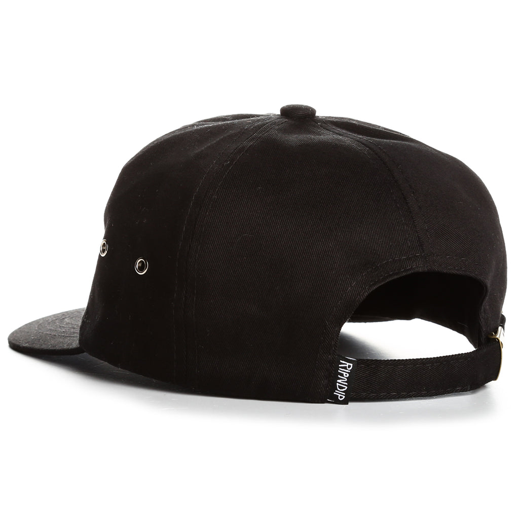 Rip n Dip Lord Jermal 5 Panel Pocket Hat - Black