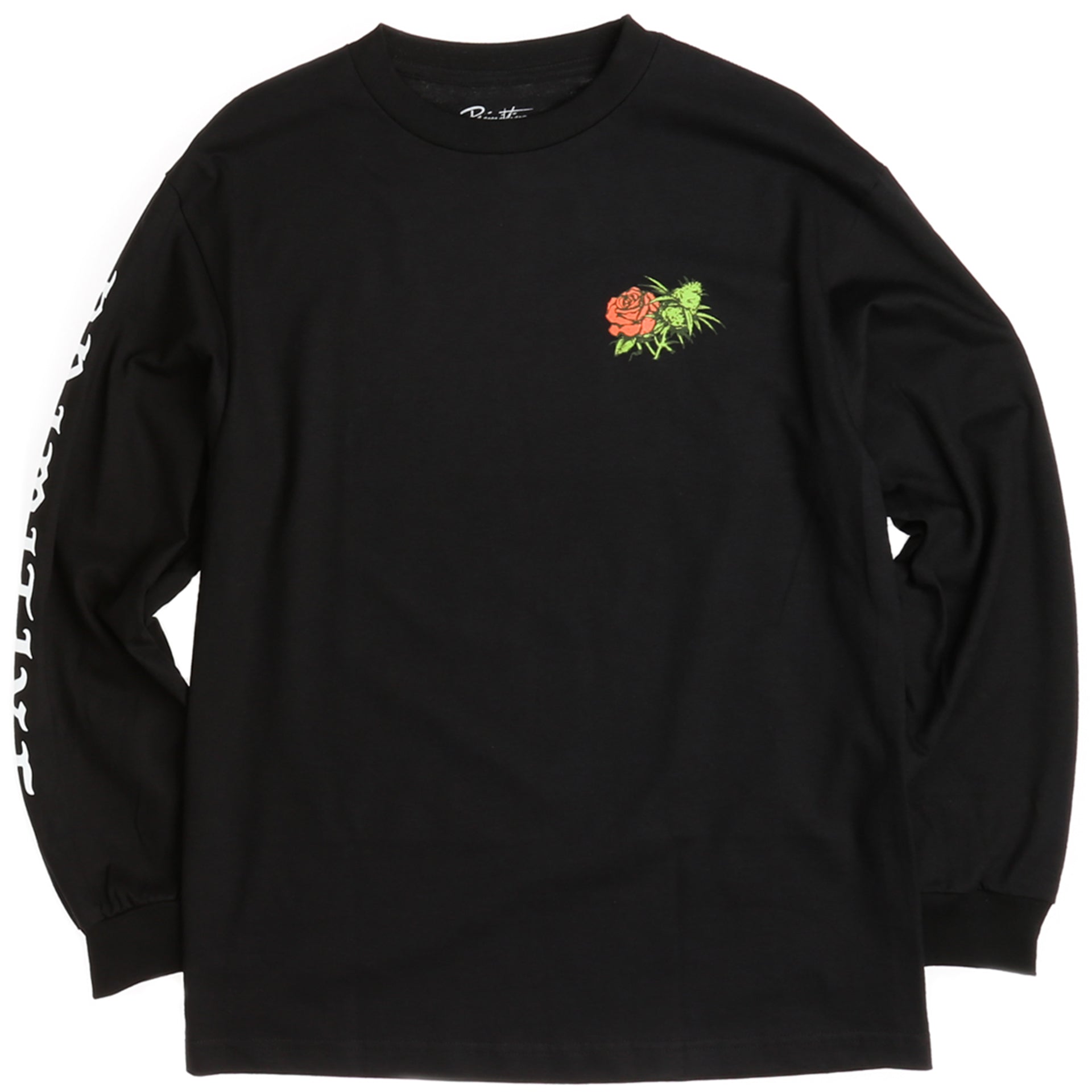 Primitive Rosebud L/S Tee Black - Main Image