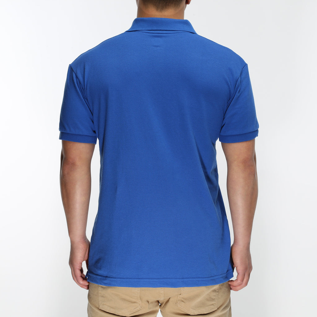 Dickies Adult Short Sleeve Polo Shirt - Royal Blue