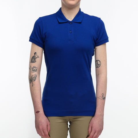 Dickies Womens Short Sleeve Polo - Cobalt Blue