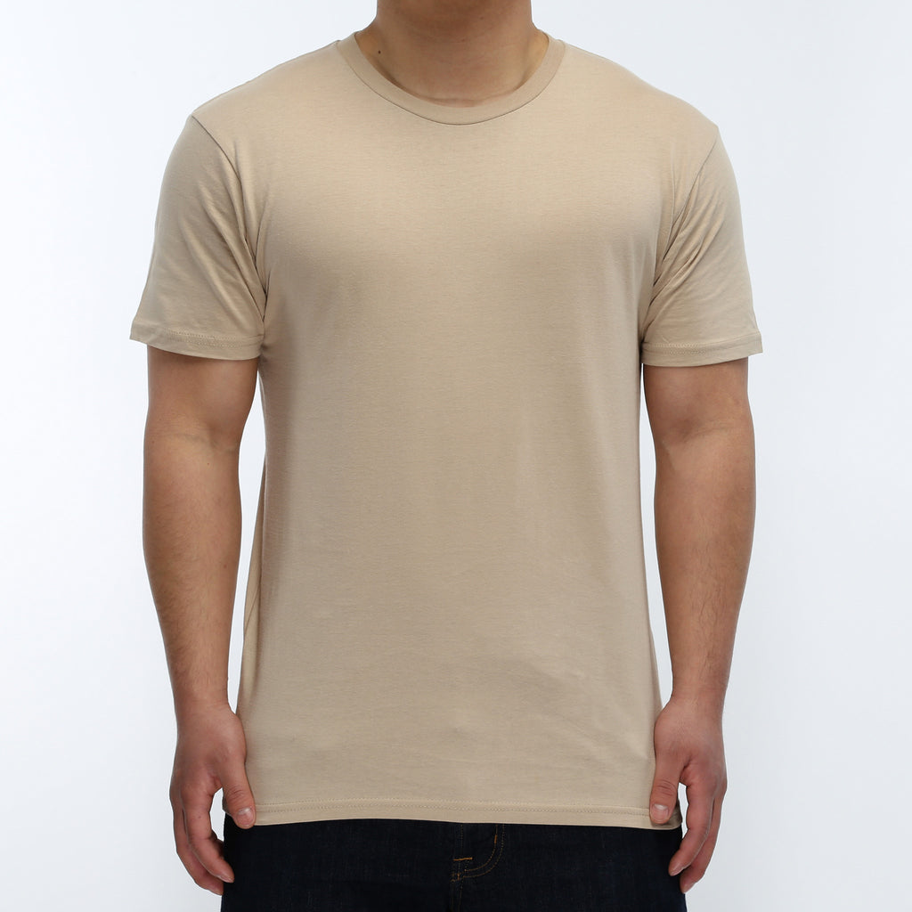 New Star Ultra Soft S/S Crew Tee - Sand
