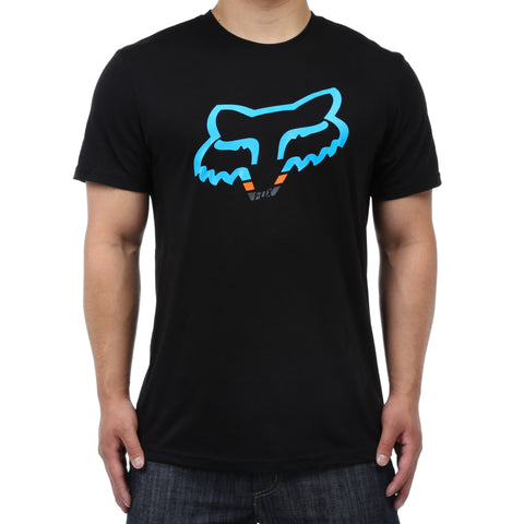 Fox Seca Head S/S Tech Tee - Black/Blue