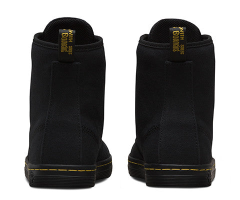 Dr Martens Shoreditch Boot Black Canvas New Star