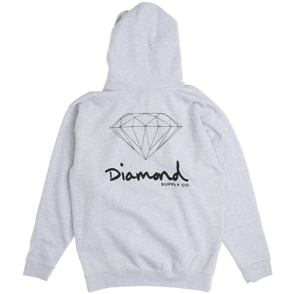 Diamond OG Sign H17 Hoodie Heather Grey New Star
