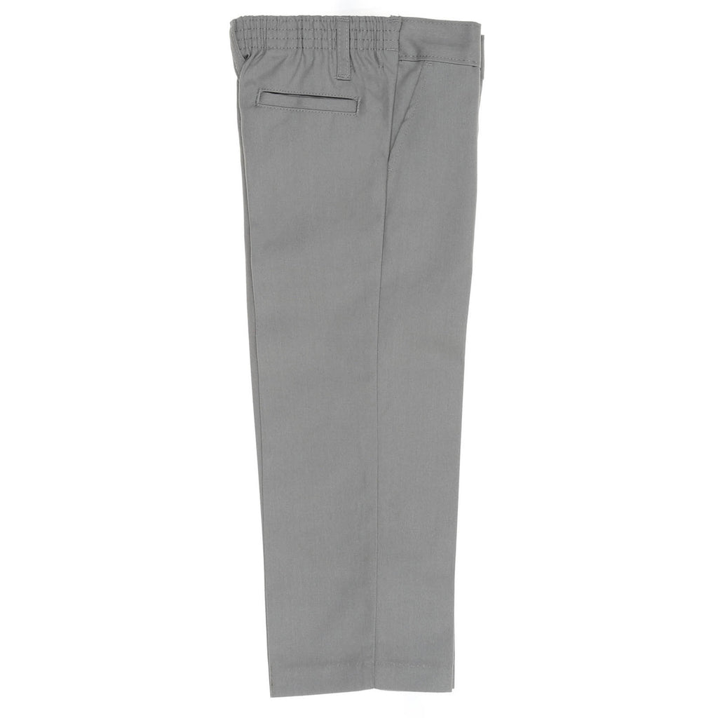 Dickies Boys' Flat Front Pant (4-7) - Silver