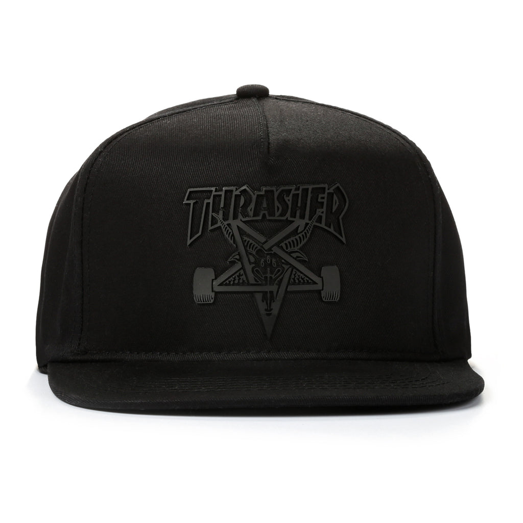 Thrasher Skategoat Sonic Weld Snapback - Black