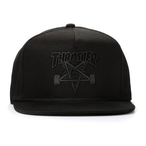 Thrasher Skategoat Sonic Weld Snapback - Black