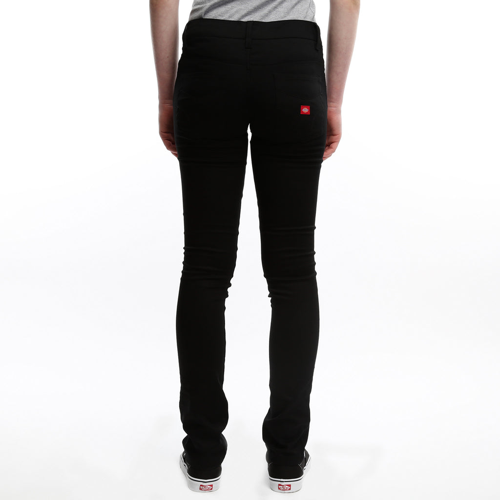 Dickies Womens 5-Pocket Classic Skinny Pant - Black