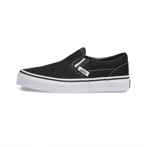 Vans Youth Classic Slip-On - Black / White