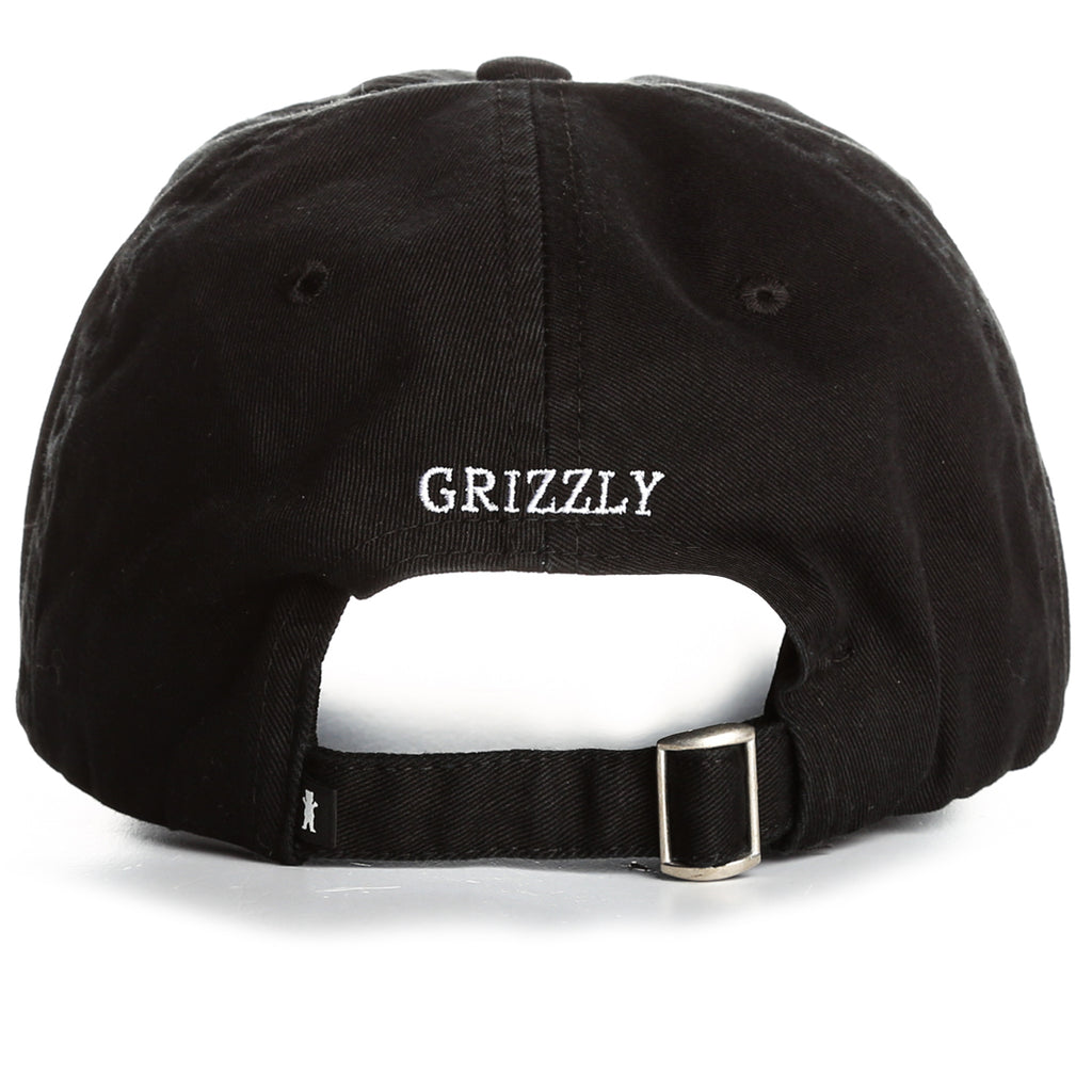 Grizzly Late To The Game Strapback Hat - Black