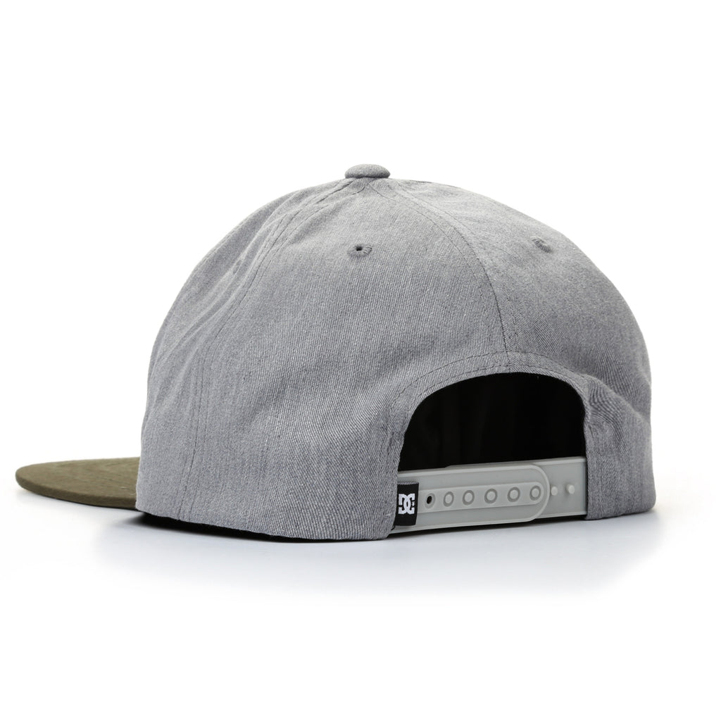 DC Snappy Snapback - Heather Grey / Olive
