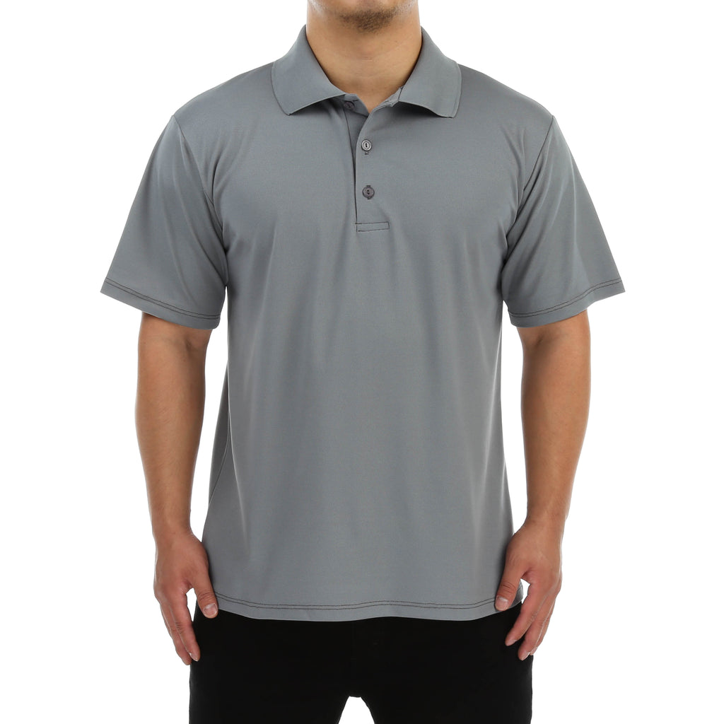 LA Speedy Dri+ Polo Shirt - Grey