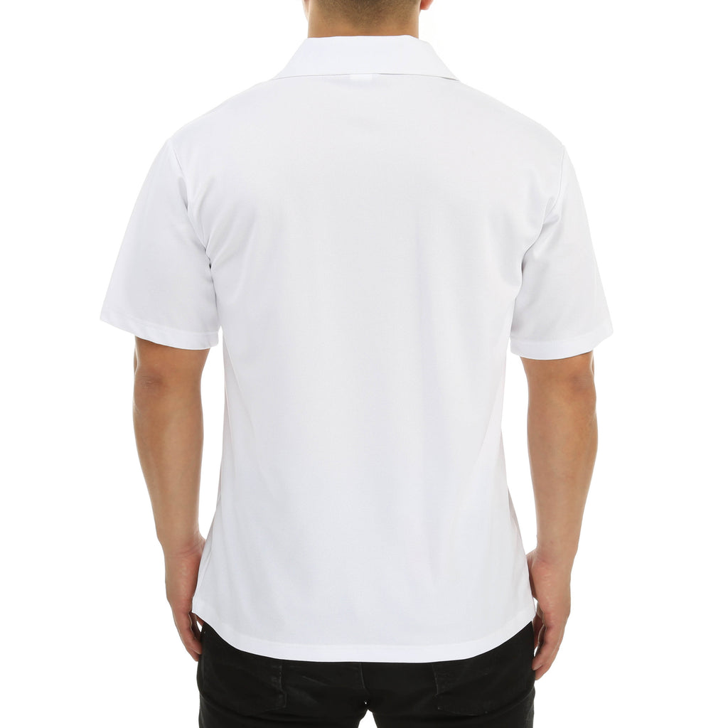 LA Speedy Dri+ Polo Shirt - White