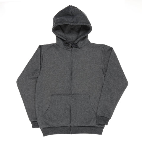 LA Speedy Zip-Up Hoodie - Charcoal