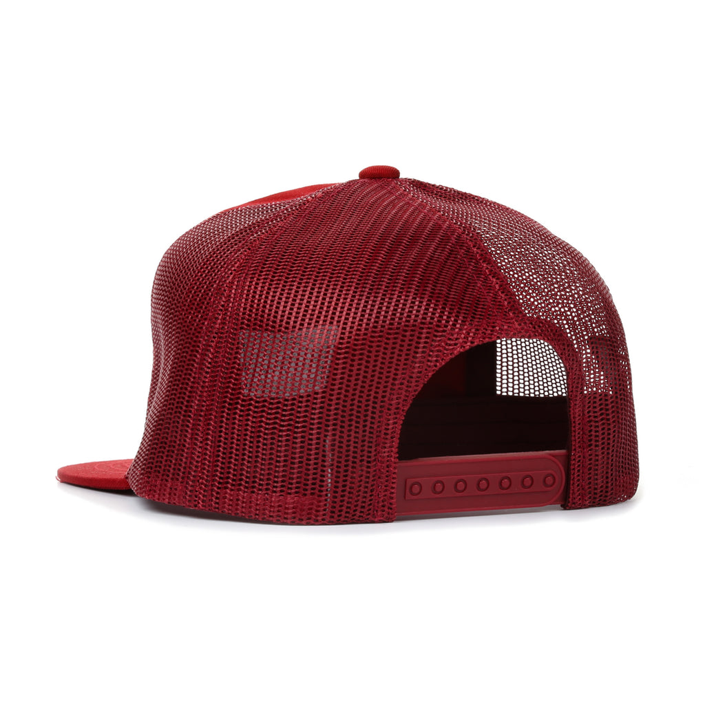 Brixton Stith Mesh Cap - Burgundy
