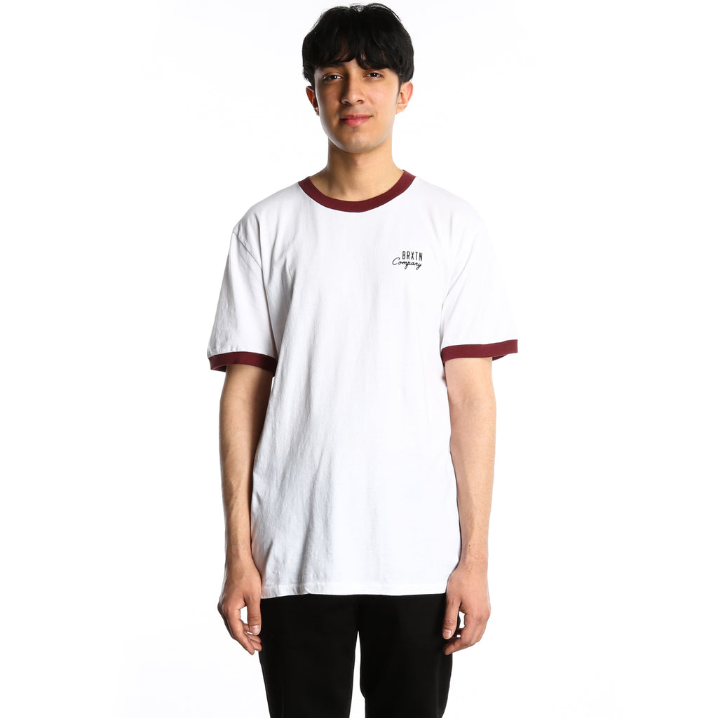 Brixton Stockport S/S Knit Shirt - White