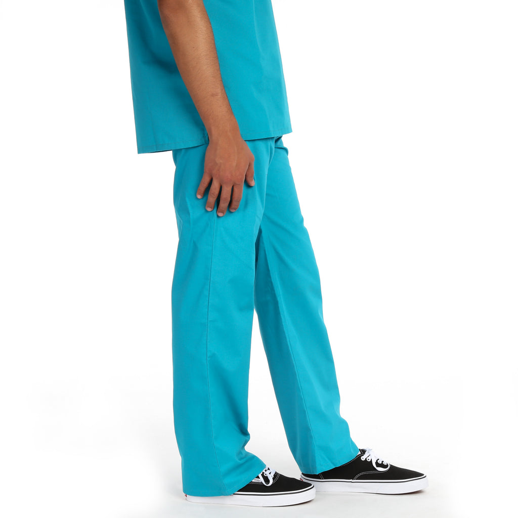 Dickies Unisex Drawstring Scrub Pant - Teal