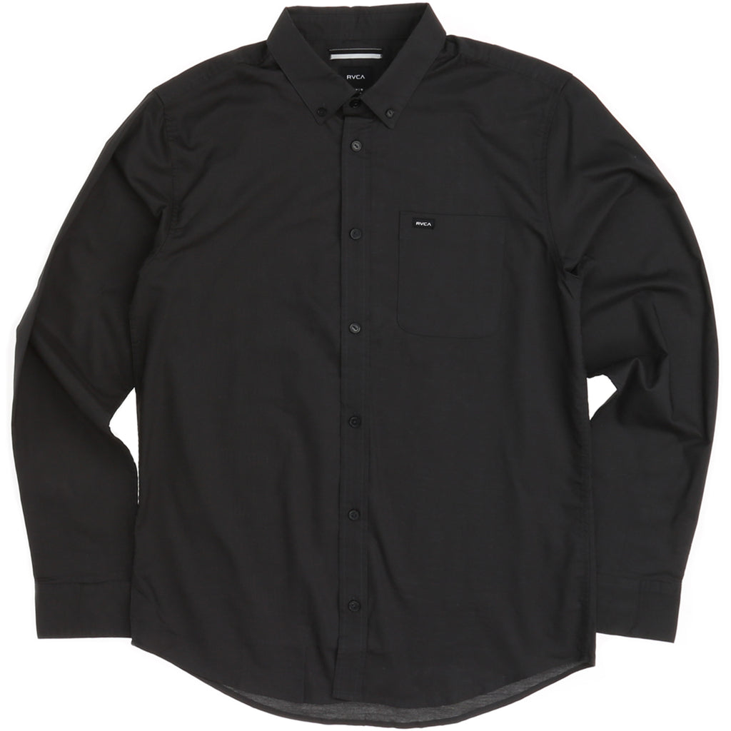 RVCA That'll Do L/S Oxford - Pirate Black