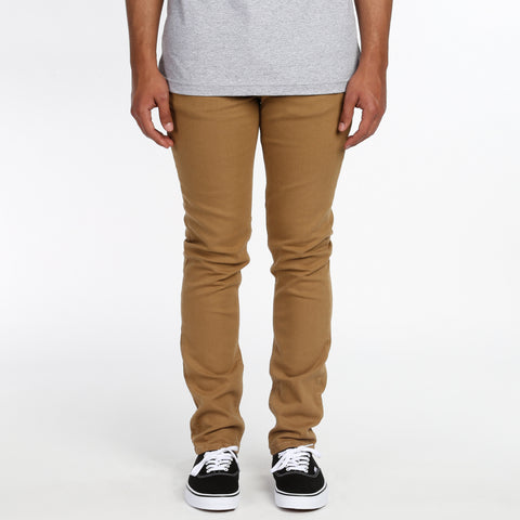Rustic Dime Skinny Fit Jeans - Tobacco