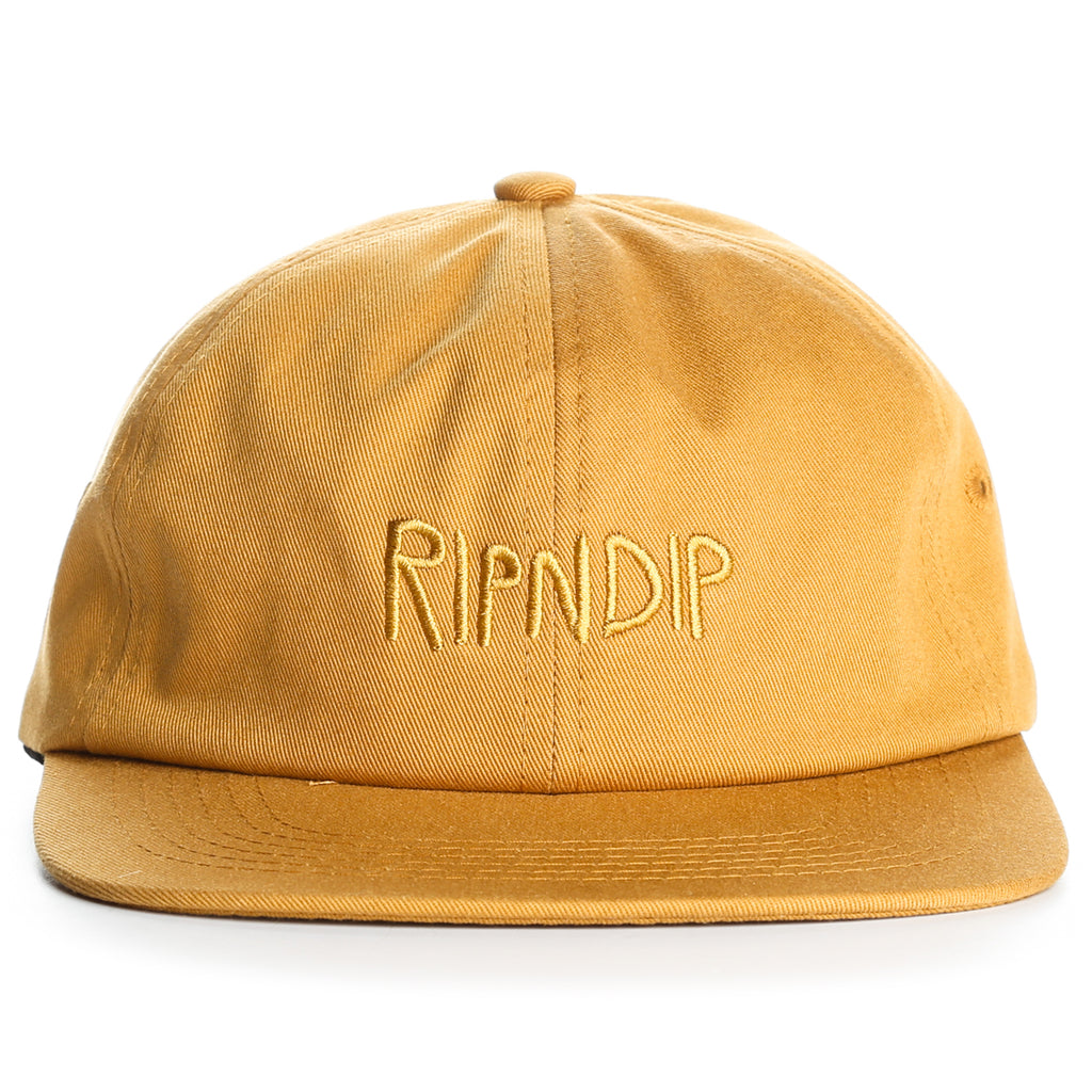 Rip n Dip Tonal Logo Strapback Hat - Mustard Gold