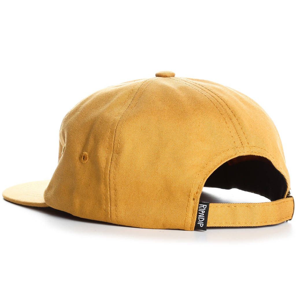Rip n Dip Tonal Logo Strapback Hat - Mustard Gold