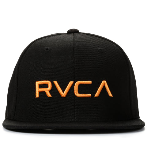 RVCA Twill Snapback - Orange Decay